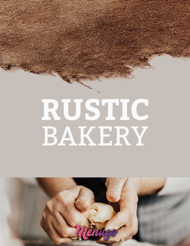 Menugo - Rustic Bakery Menu Template