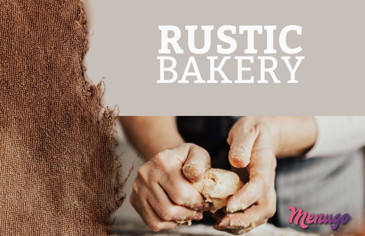 Menugo - Rustic Bakery Menu Template