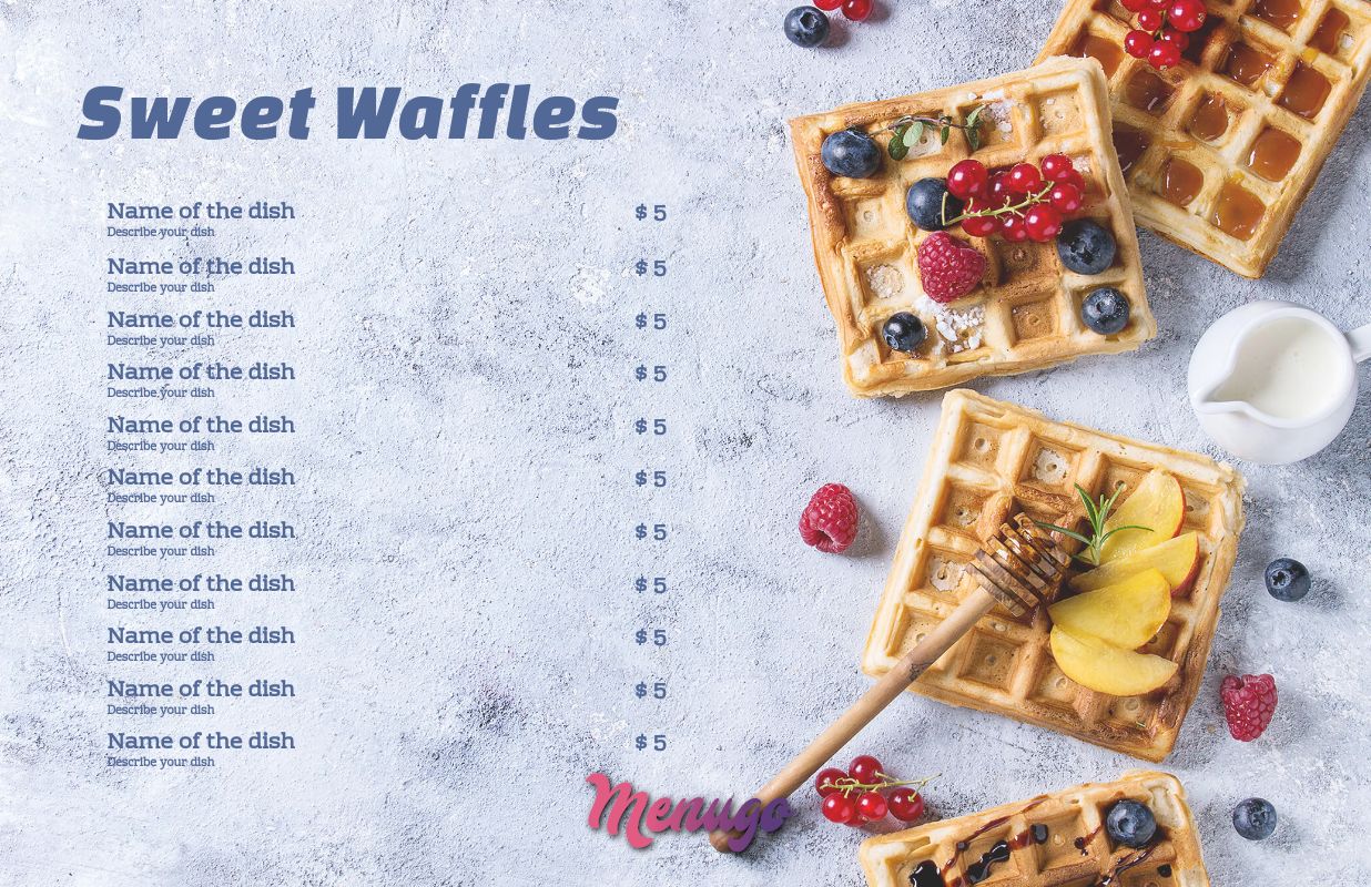 Waffle Menu Vectors Illustrations For Free Download Freepik | atelier ...